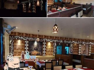 cb64 happy hours dhaba and family restaurant amalapuram interior